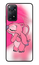 Angel Hug Redmi Note 11 Pro Glass Case Back Cover by Casekaro