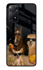 Party Squad Redmi Note 11 Pro Glass Case