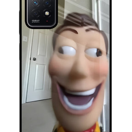Side Eye Woody Redmi Note 11 Pro Glass Case