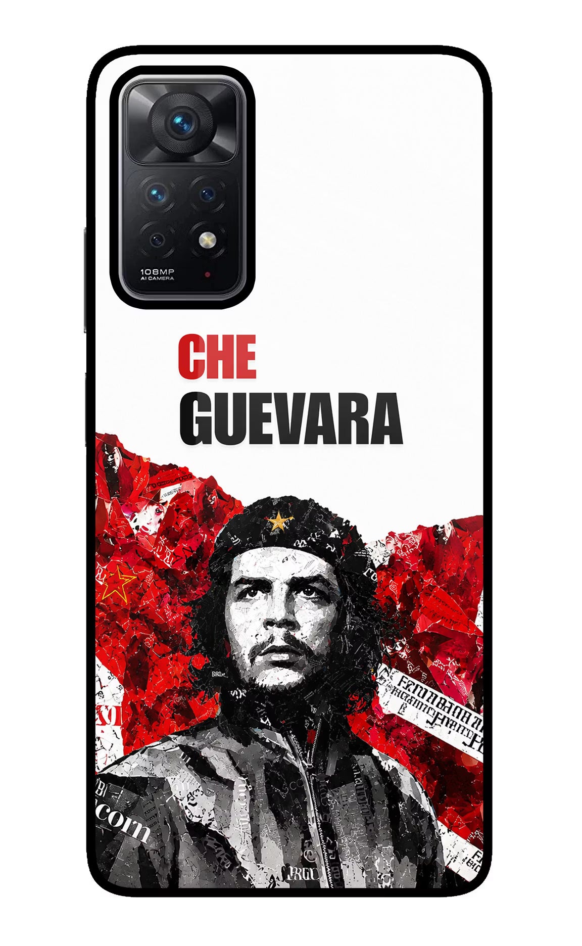 Che Guevara Revolution Redmi Note 11 Pro Glass Case