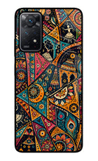 Folk Print Redmi Note 11 Pro Glass Case