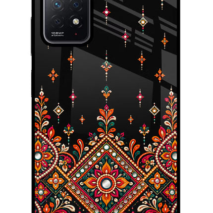 Noir Mehfil Redmi Note 11 Pro Glass Case