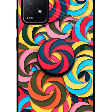 Spiral Pattern Redmi Note 11 Pro Pop Case by Casekaro