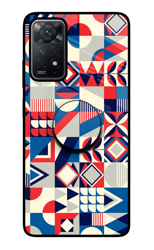 Colorful Pattern Redmi Note 11 Pro Glass Case