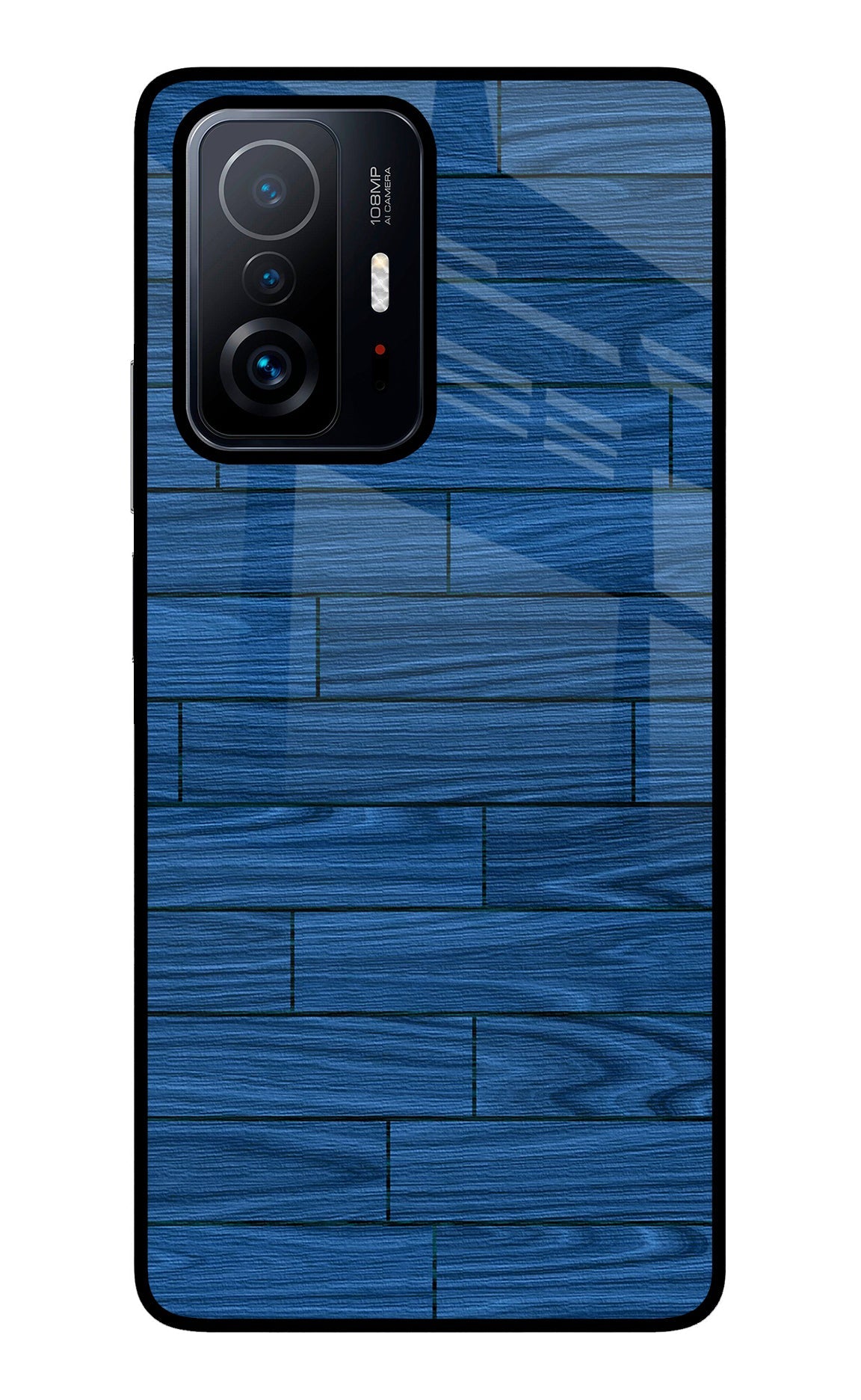 Wooden Texture Mi 11T Pro 5G Glass Case