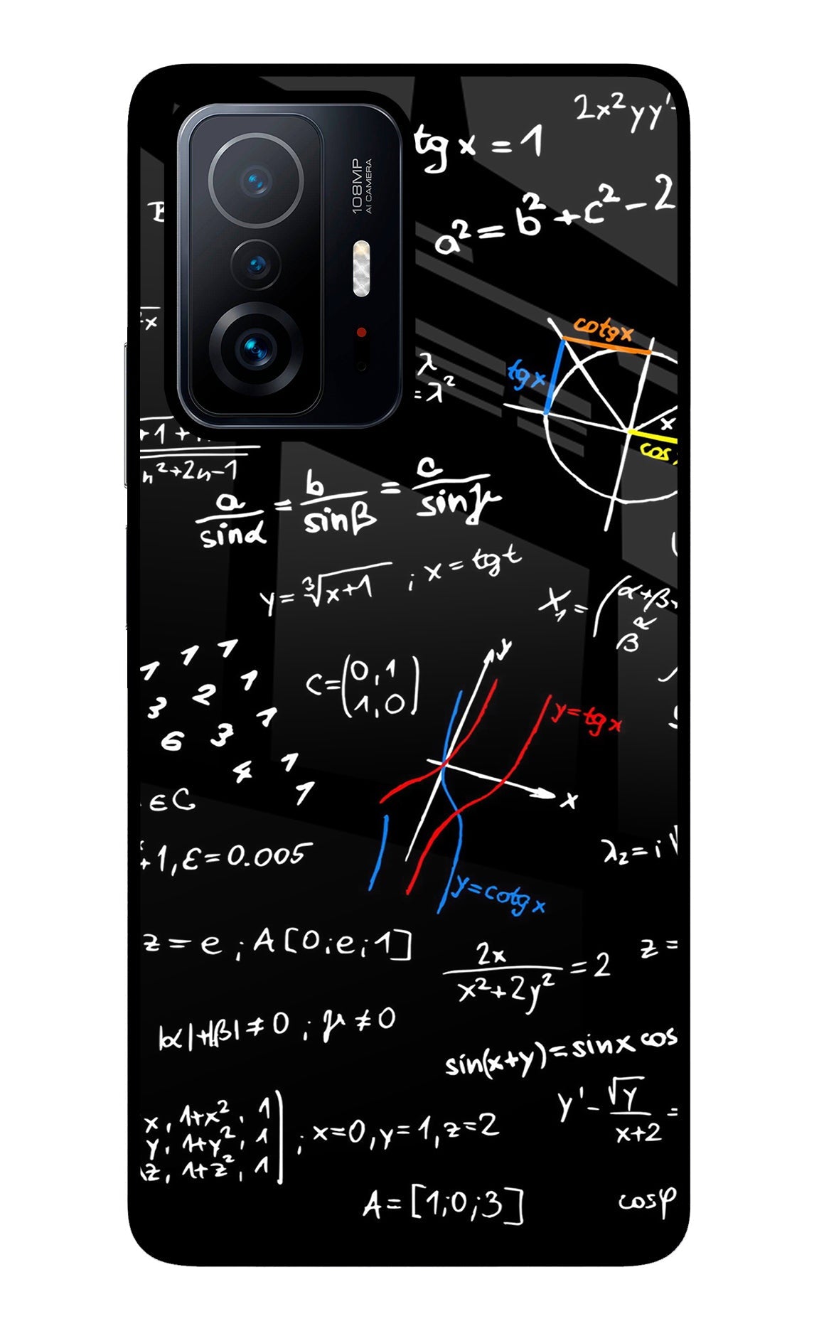 Mathematics Formula Mi 11T Pro 5G Back Cover