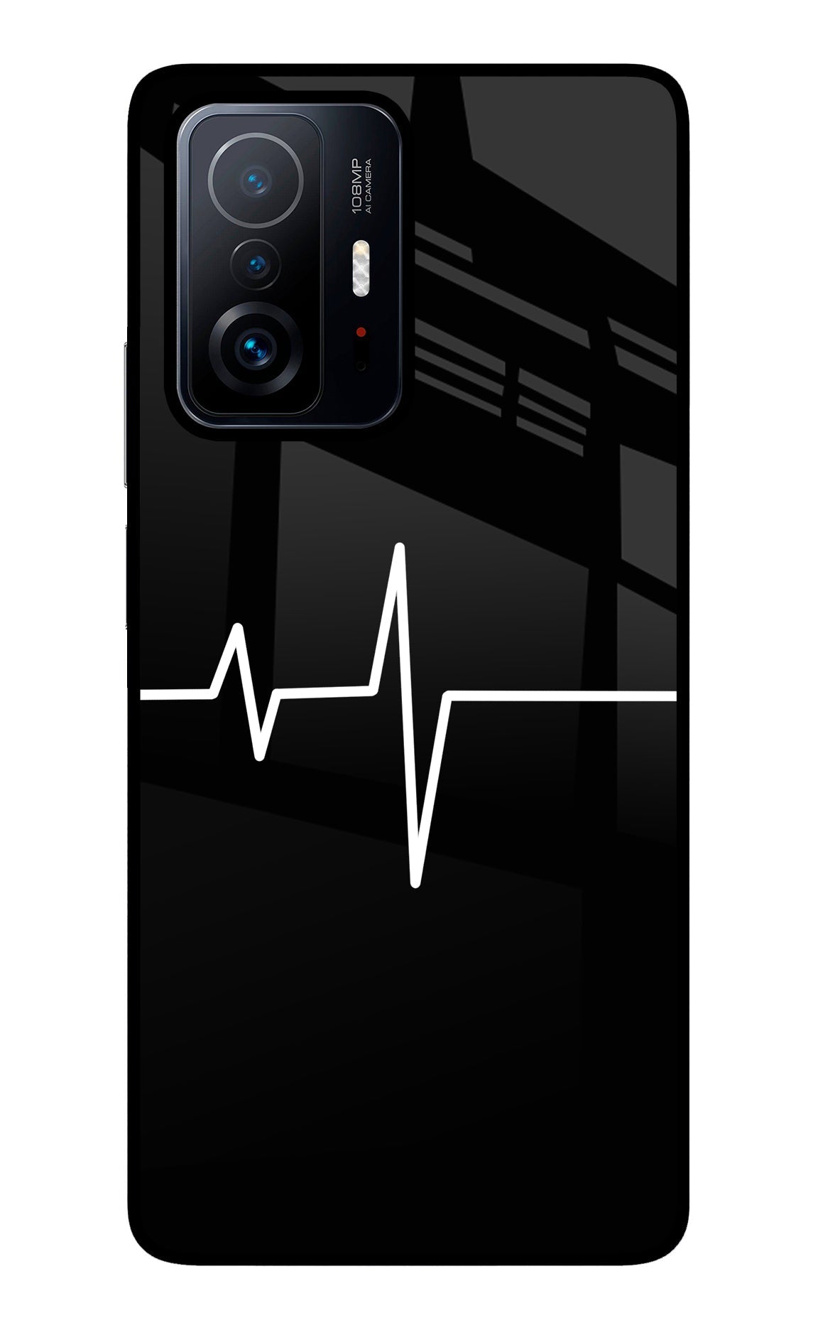 Heart Beats Mi 11T Pro 5G Glass Case
