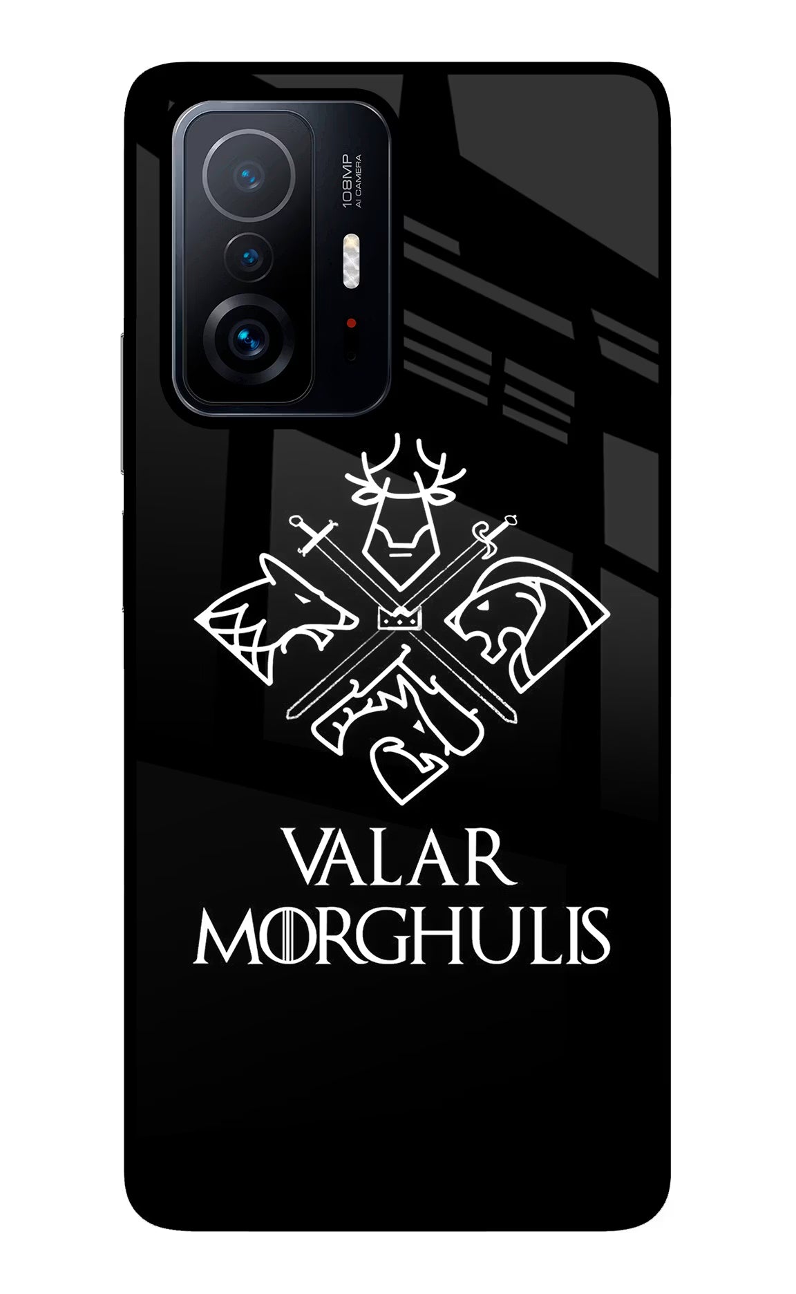 Valar Morghulis | Game Of Thrones Mi 11T Pro 5G Glass Case Back Cover by Casekaro
