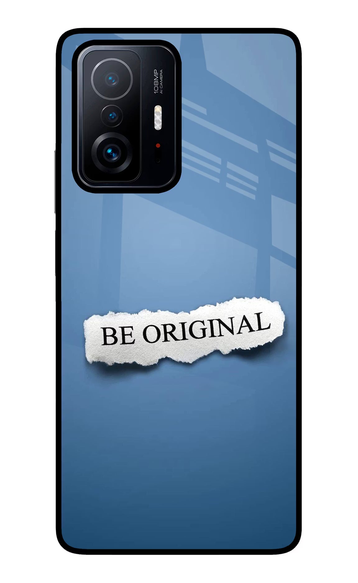 Be Original Mi 11T Pro 5G Glass Case Back Cover by Casekaro