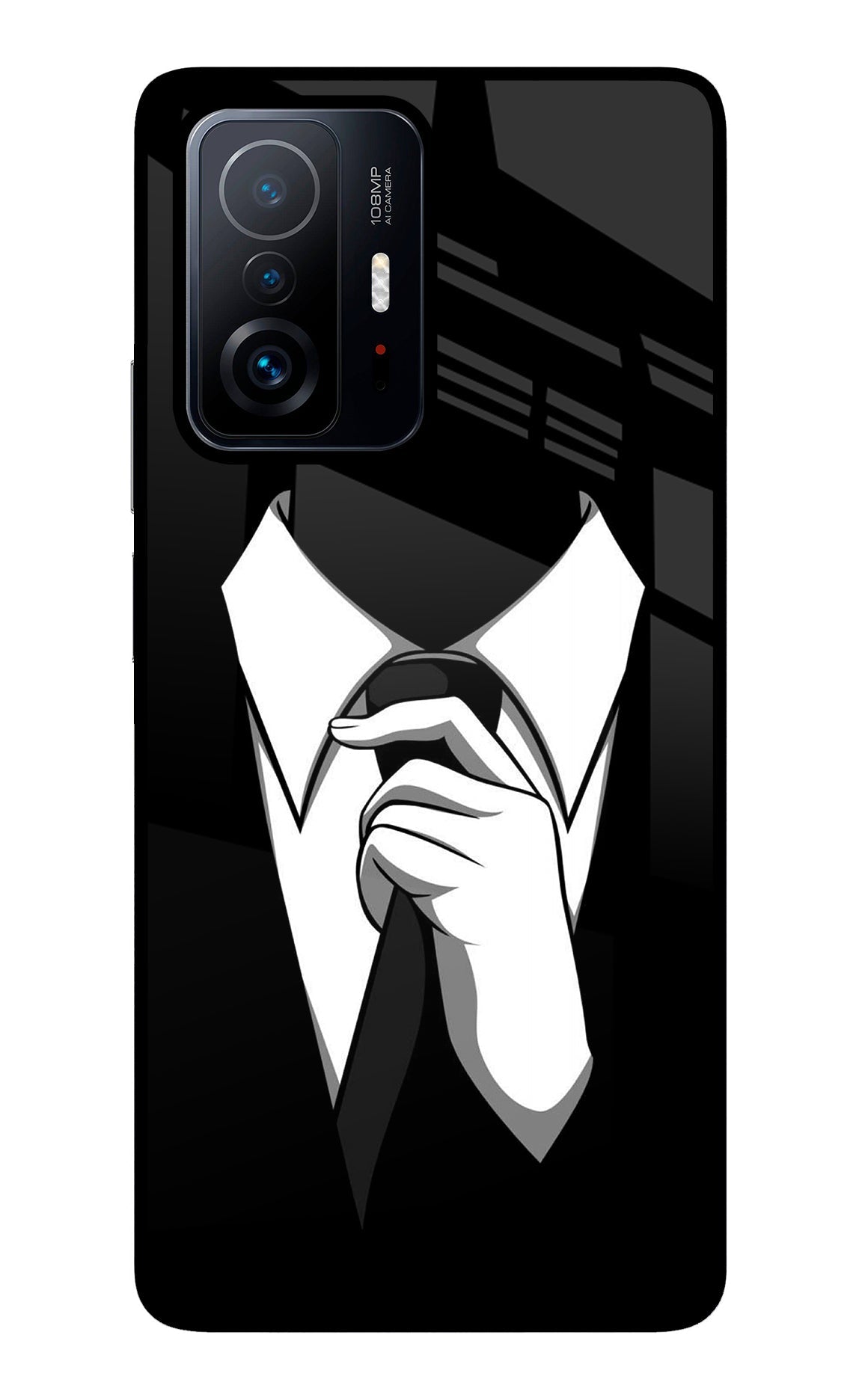 Black Tie Mi 11T Pro 5G Back Cover