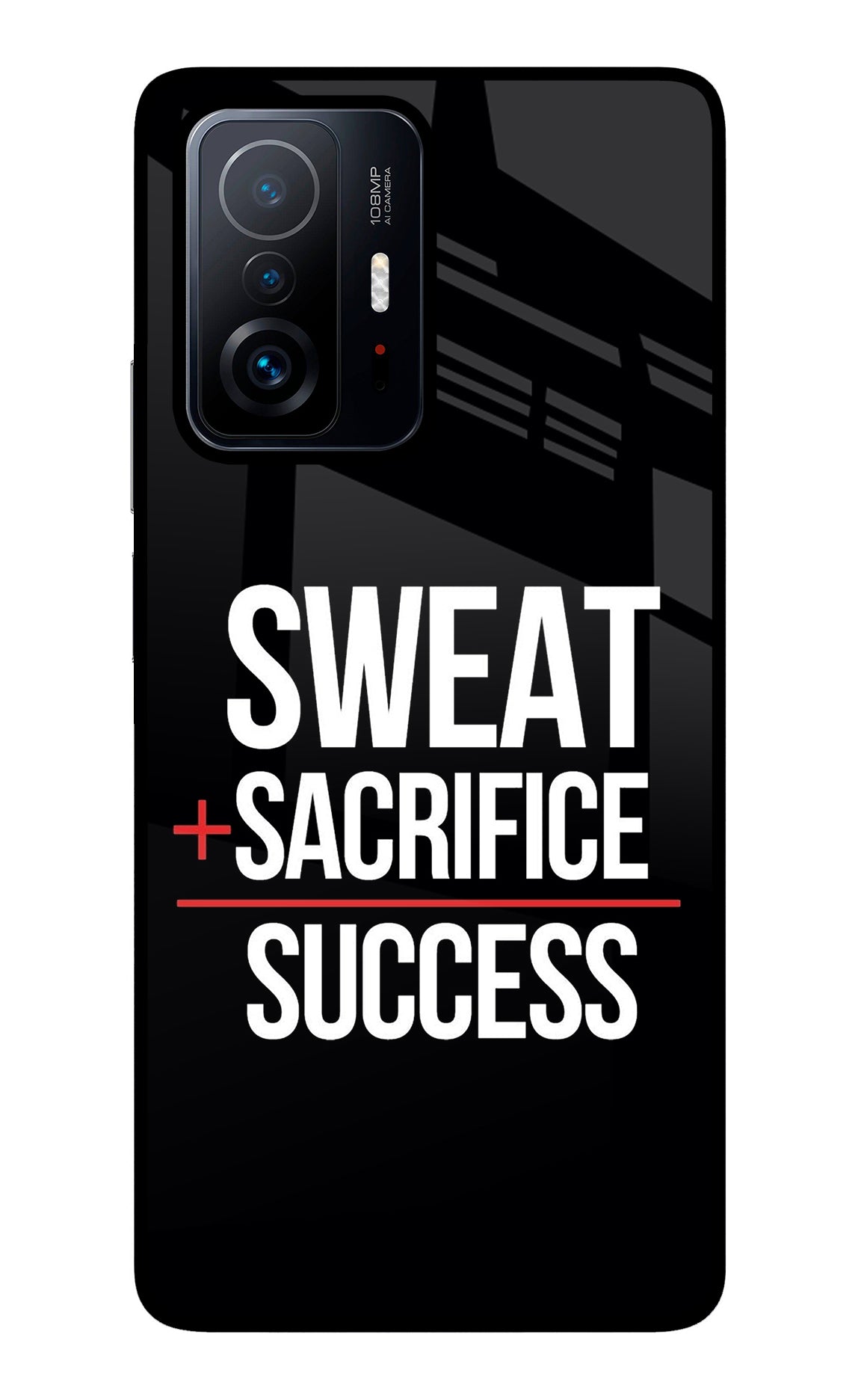 Sweat Sacrifice Success Mi 11T Pro 5G Back Cover