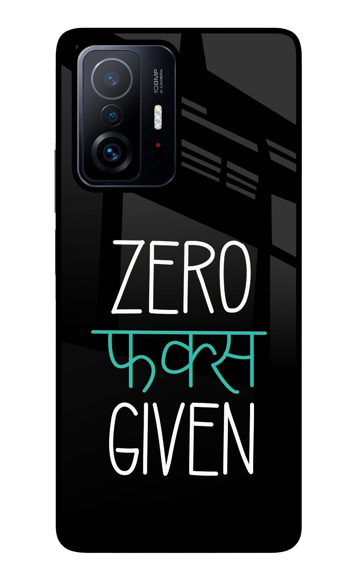 Zero Fucks Given Mi 11T Pro 5G Back Cover