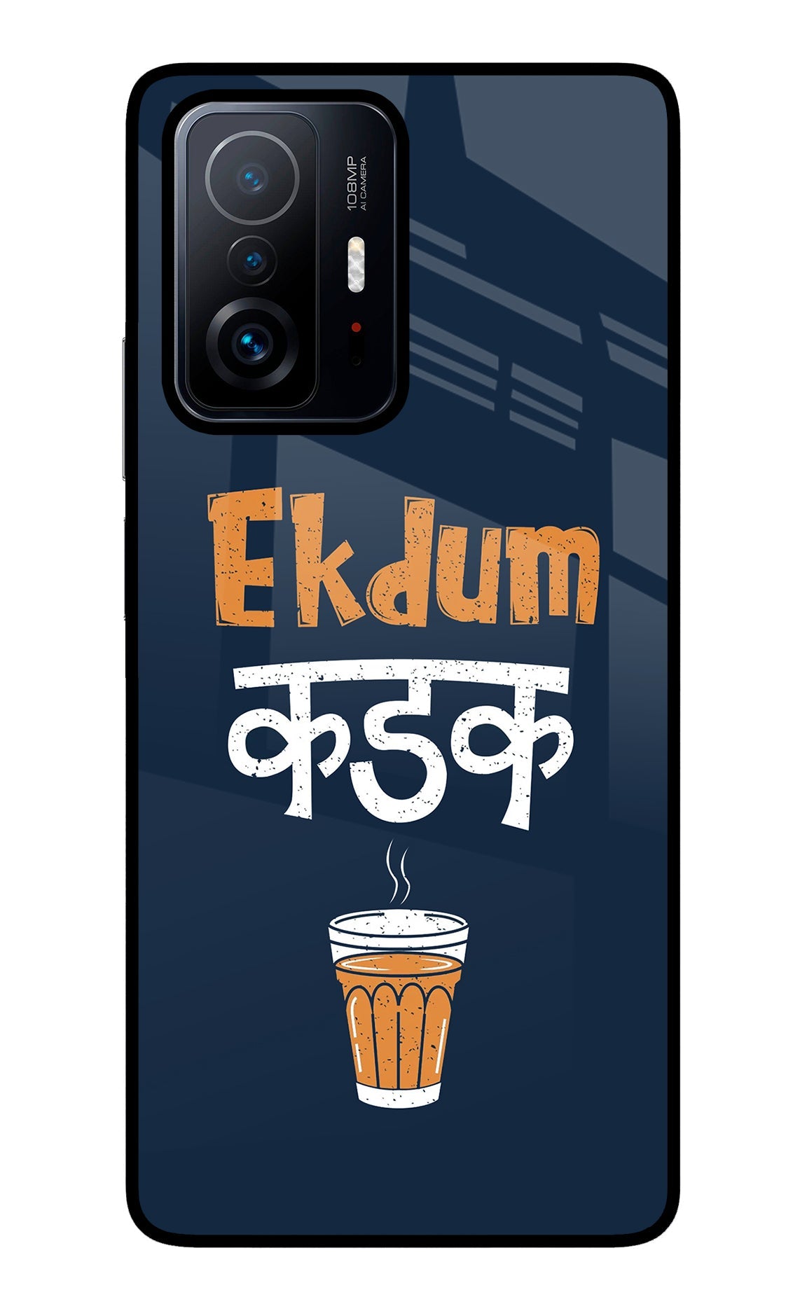 Ekdum Kadak Chai Mi 11T Pro 5G Glass Case