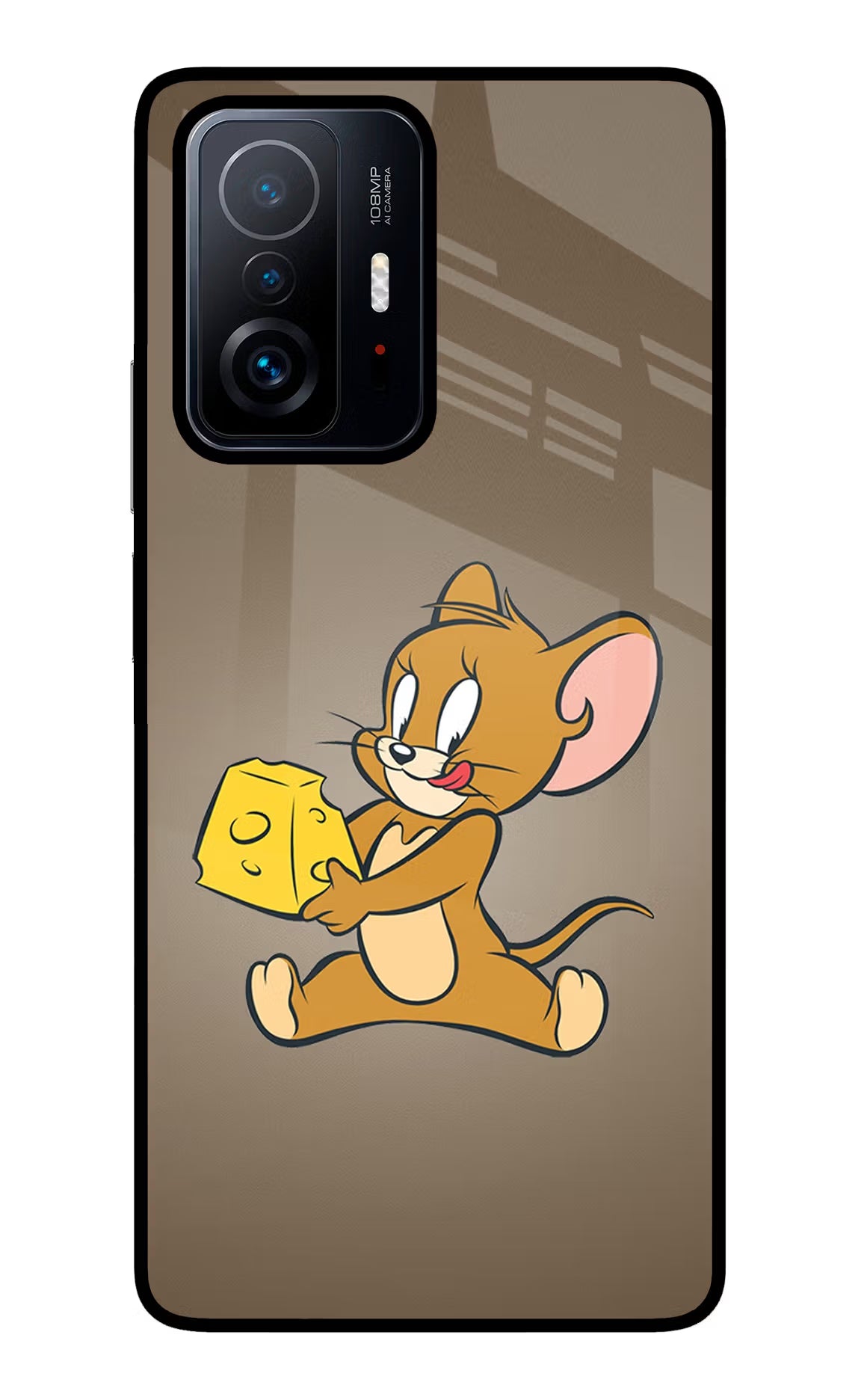 Jerry Mi 11T Pro 5G Glass Case Back Cover by Casekaro