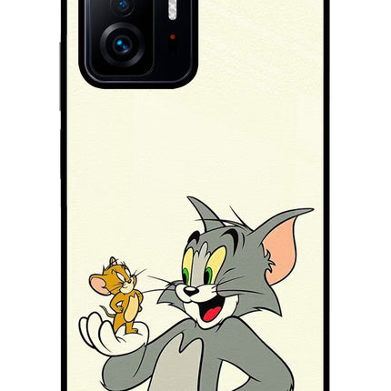 Tom & Jerry Mi 11T Pro 5G Glass Case