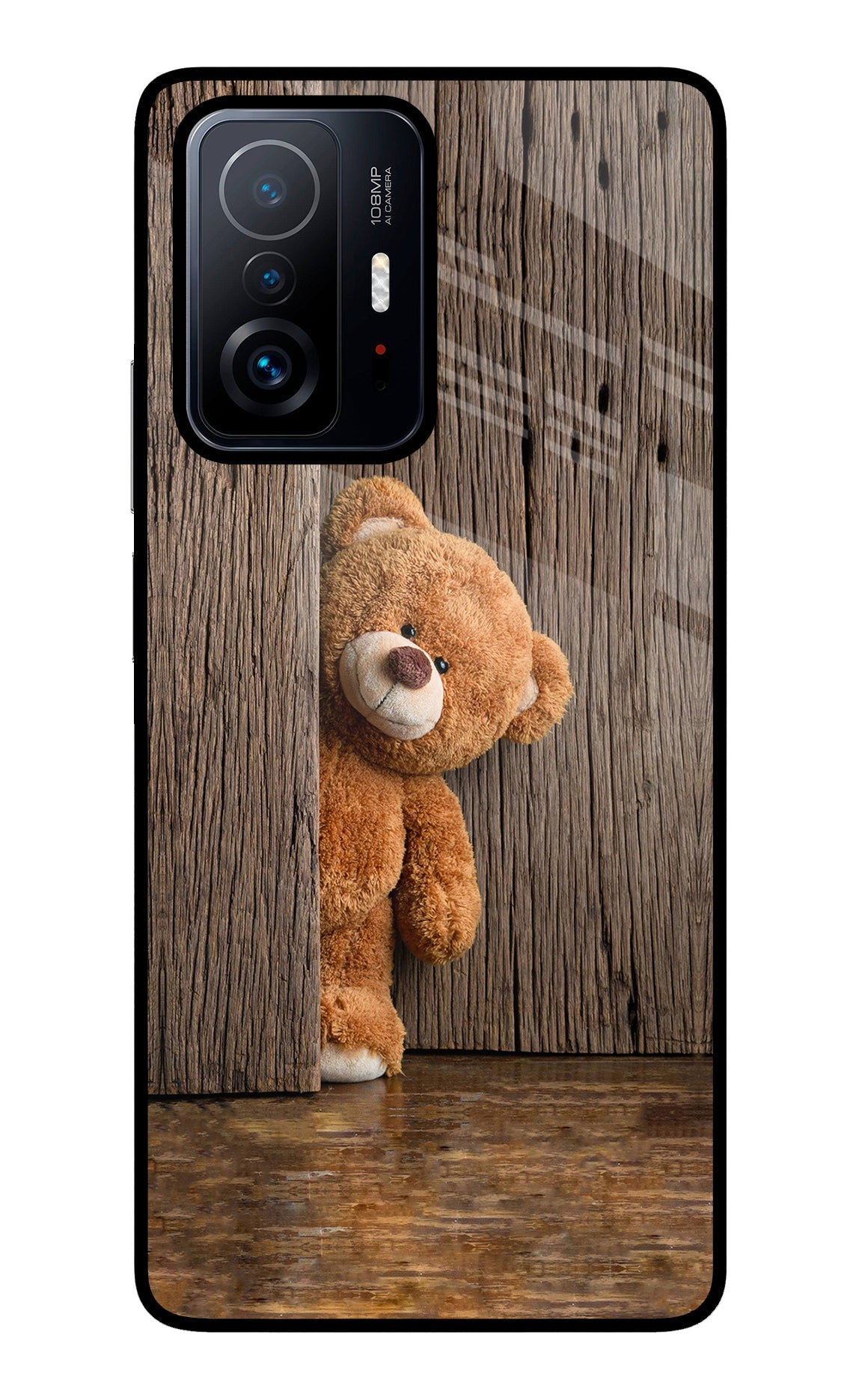 Teddy Wooden Mi 11T Pro 5G Back Cover