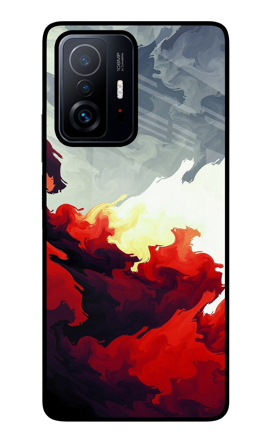 Fire Cloud Mi 11T Pro 5G Back Cover