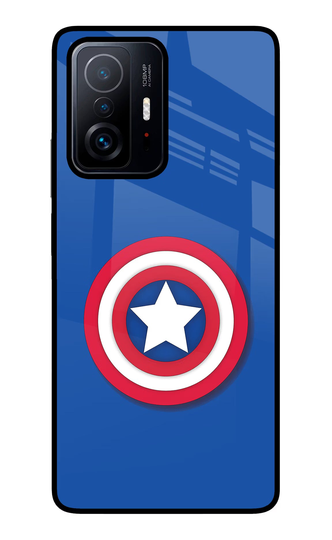 Shield Mi 11T Pro 5G Glass Case Back Cover by Casekaro