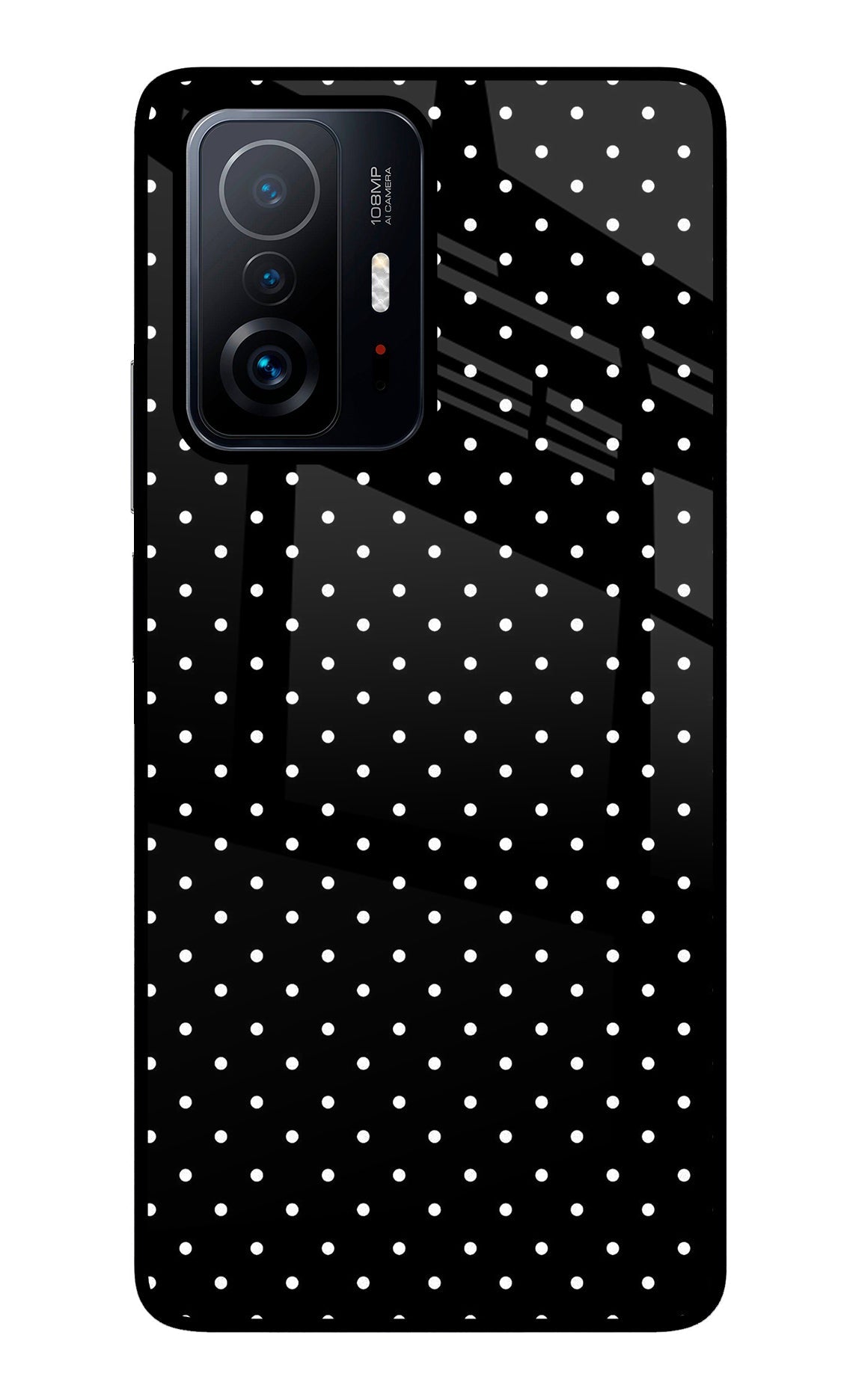 White Dots Mi 11T Pro 5G Back Cover