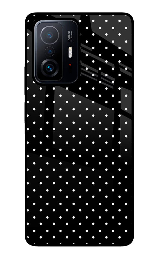 White Dots Mi 11T Pro 5G Glass Case