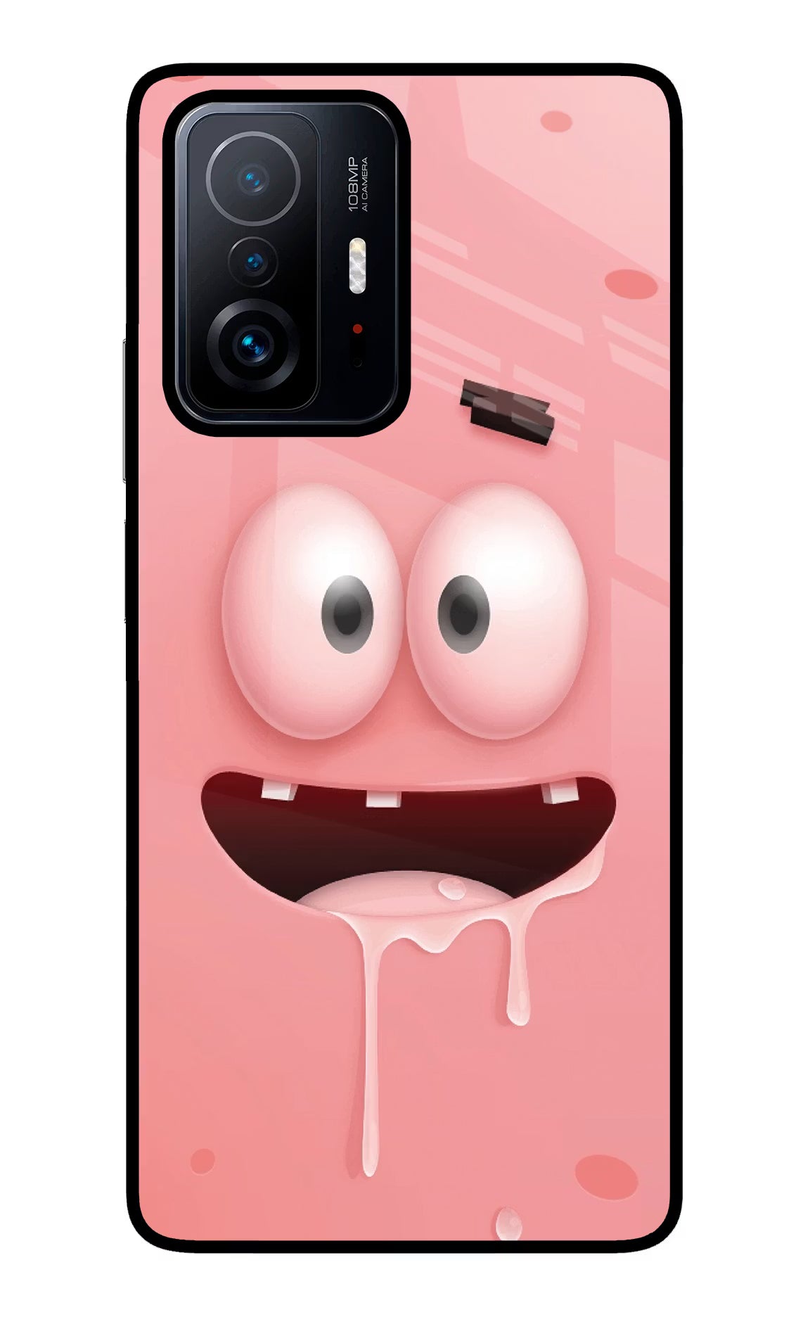 Sponge 2 Mi 11T Pro 5G Glass Case Back Cover by Casekaro