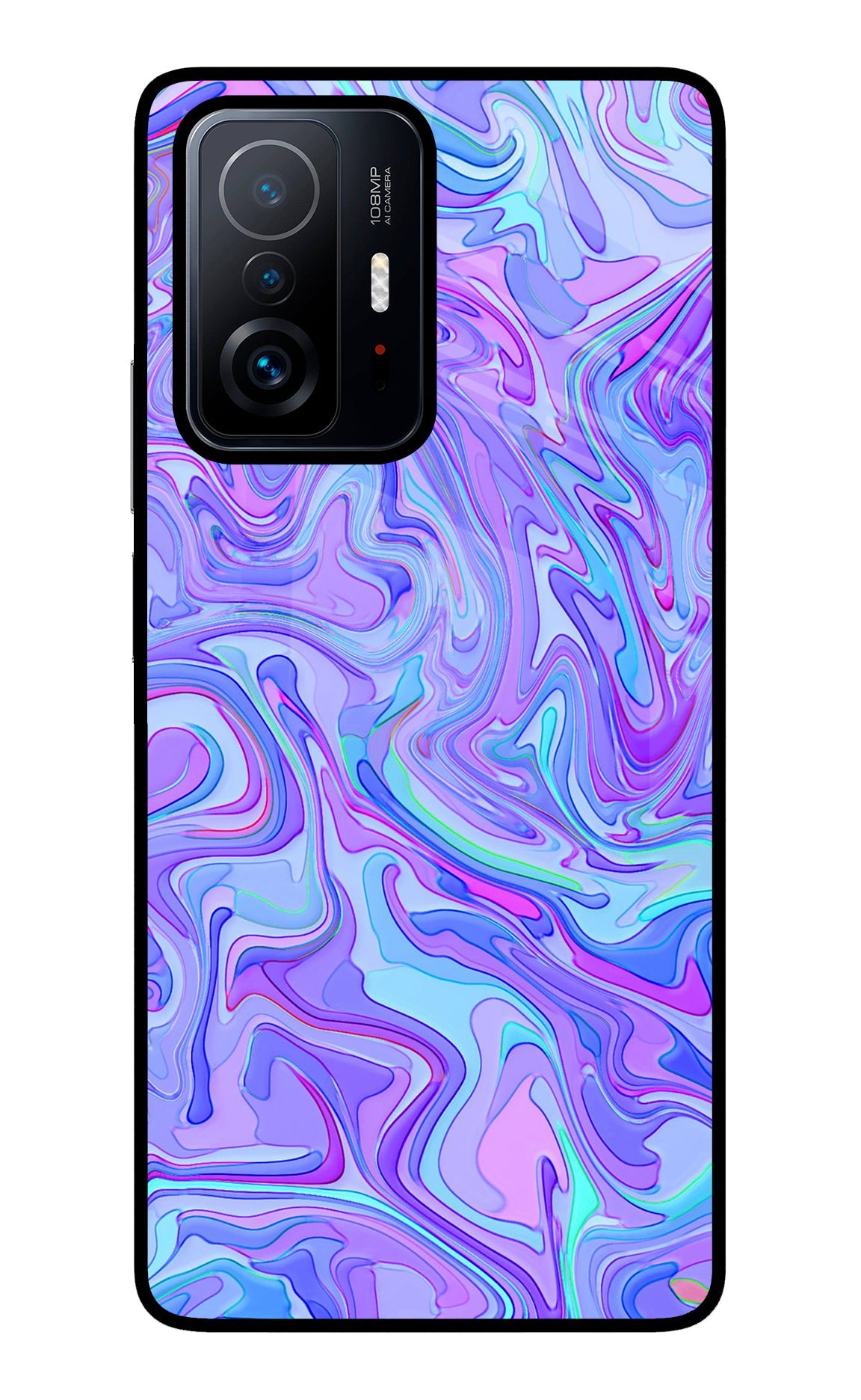 Glitter Mi 11T Pro 5G Glass Case