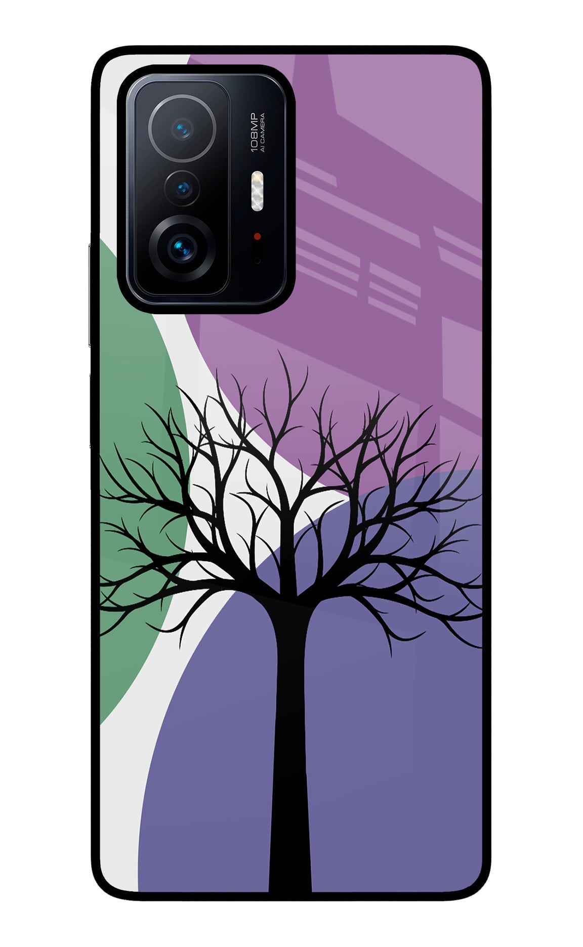 Tree Art Mi 11T Pro 5G Glass Case