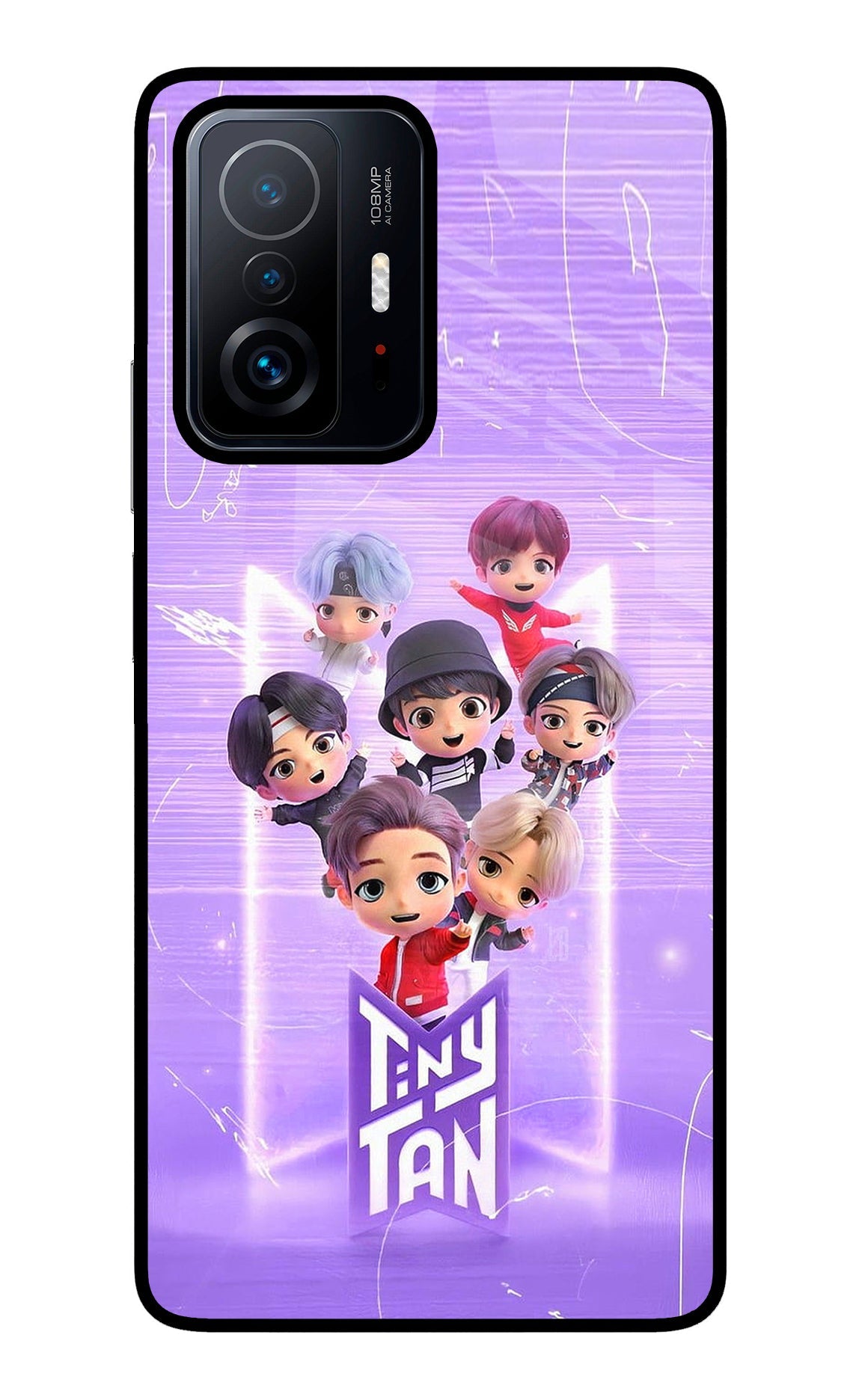 BTS Tiny Tan Mi 11T Pro 5G Back Cover