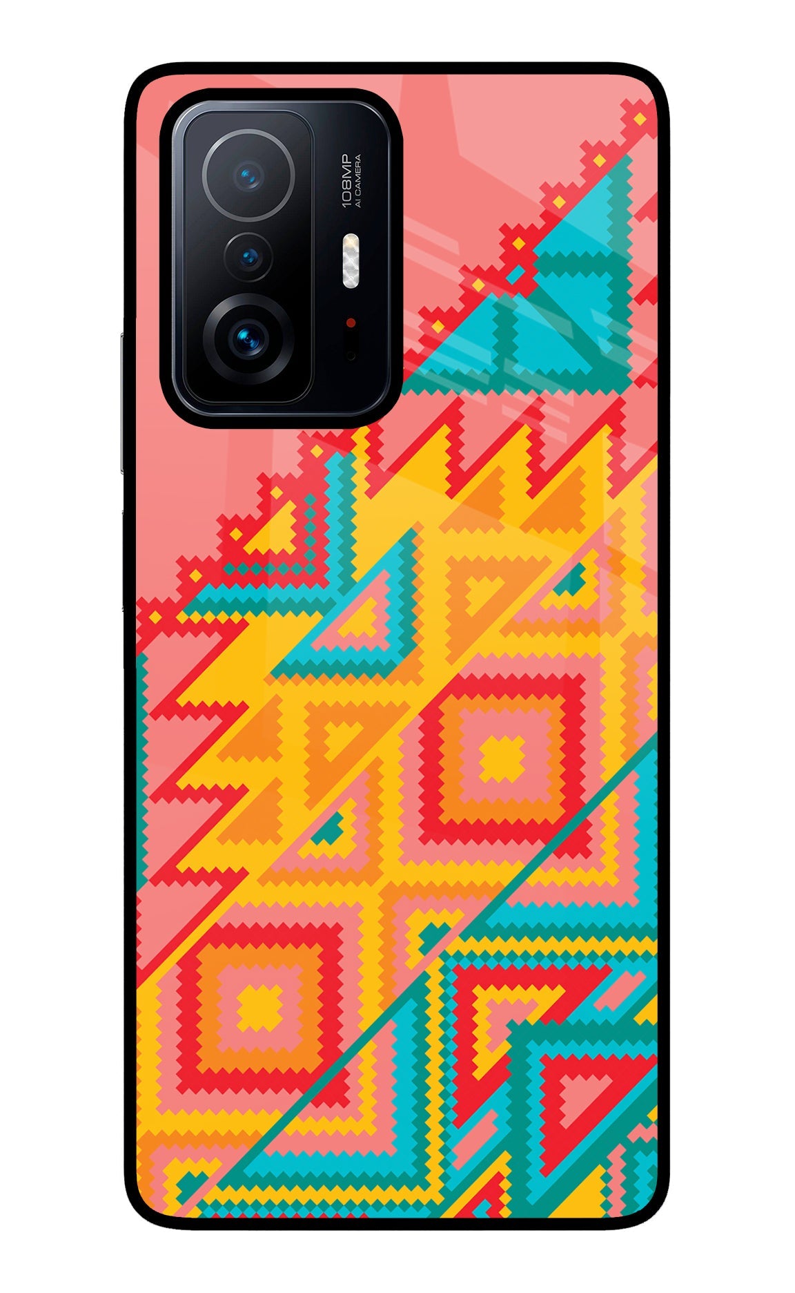 Aztec Tribal Mi 11T Pro 5G Glass Case