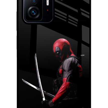 Deadpool Mi 11T Pro 5G Glass Case