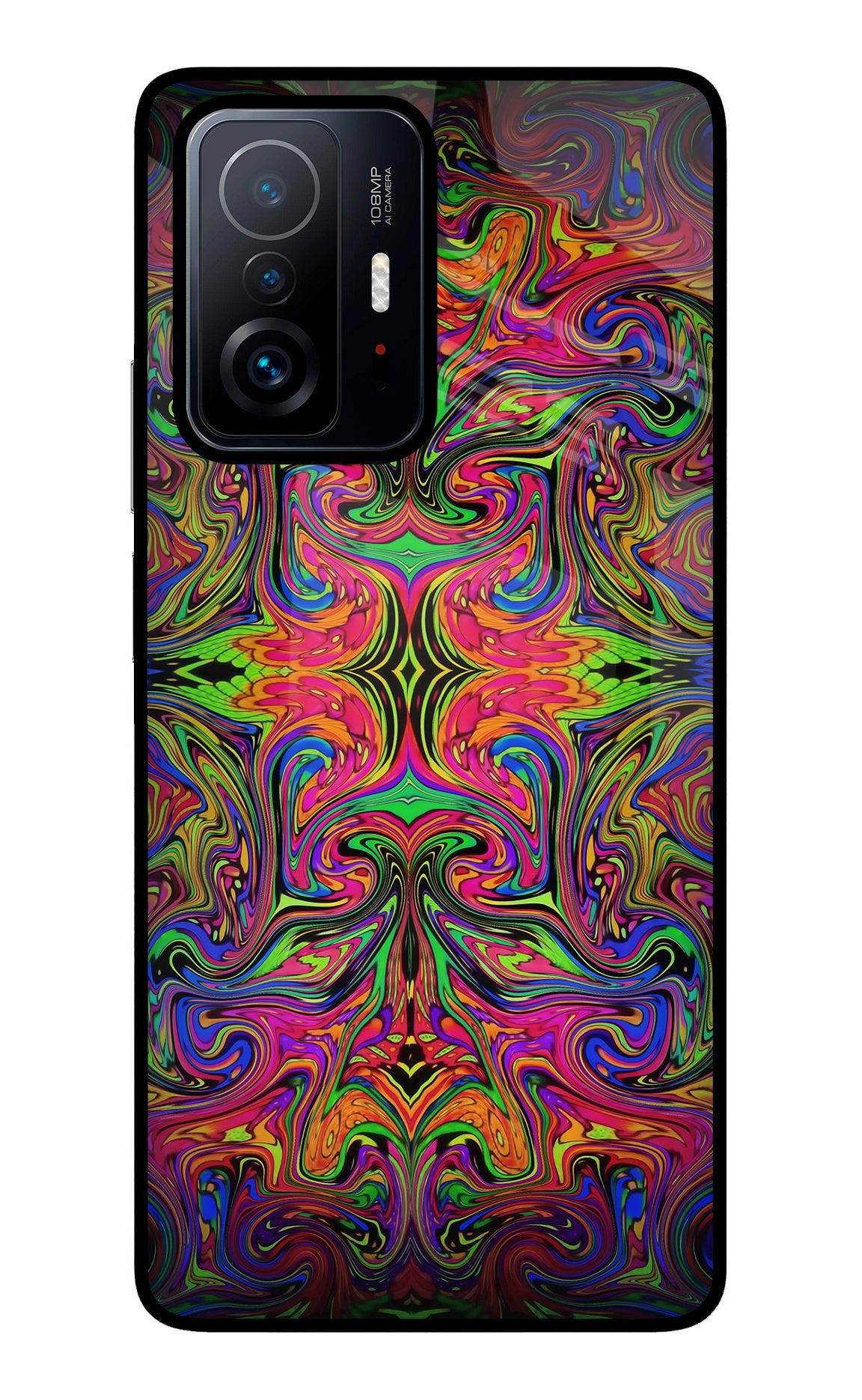 Psychedelic Art Mi 11T Pro 5G Back Cover