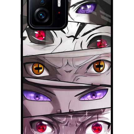 Naruto Anime Mi 11T Pro 5G Glass Case Back Cover by Casekaro
