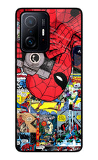 Spider Man Mi 11T Pro 5G Glass Case