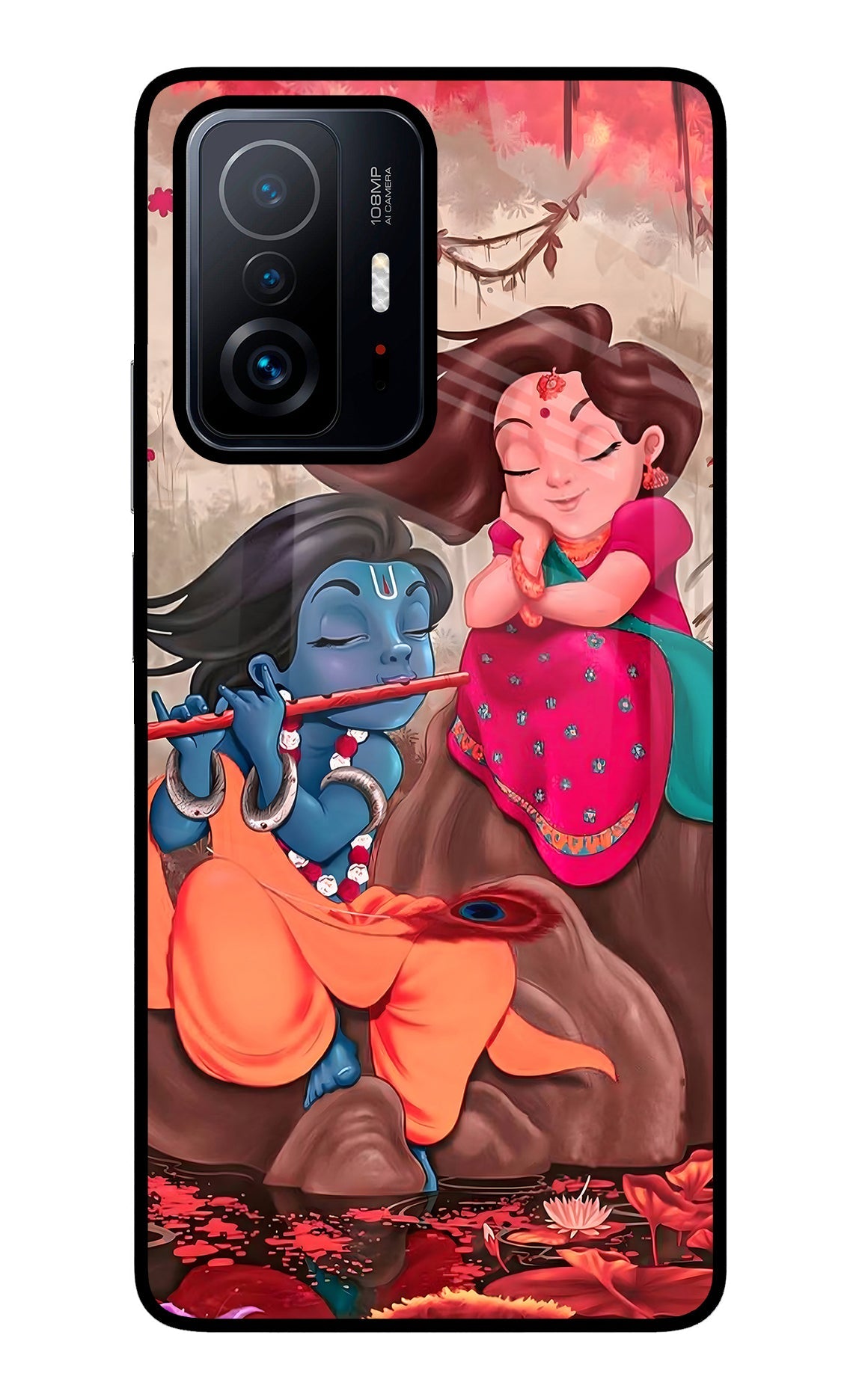 Radhe Krishna Mi 11T Pro 5G Glass Case