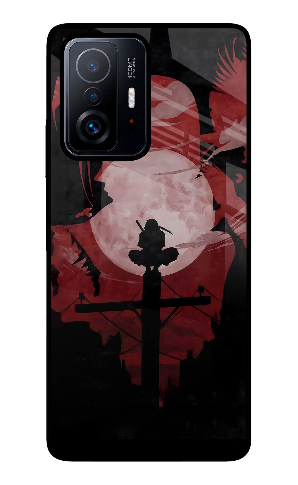 Naruto Anime Mi 11T Pro 5G Glass Case Back Cover by Casekaro