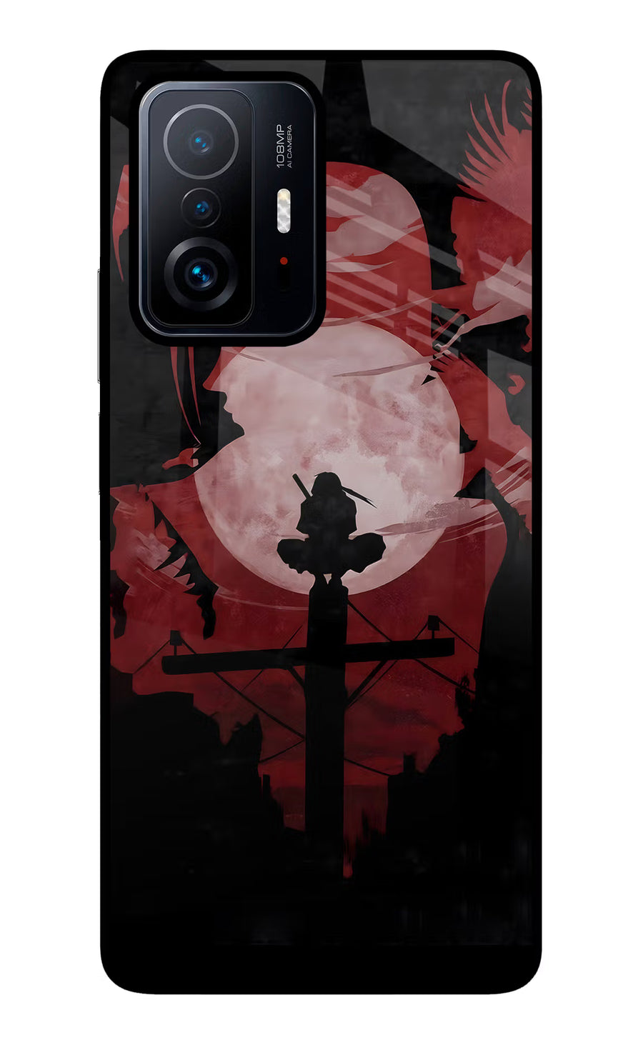 Naruto Anime Mi 11T Pro 5G Back Cover, Glass case