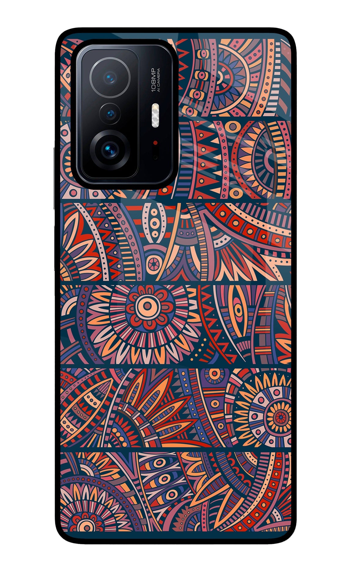 African Culture Design Mi 11T Pro 5G Glass Case