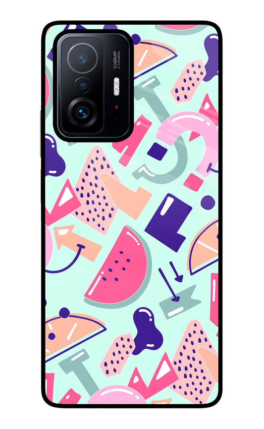 Doodle Pattern Mi 11T Pro 5G Glass Case