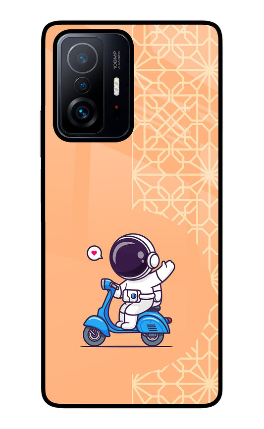 Cute Astronaut Riding Mi 11T Pro 5G Glass Case