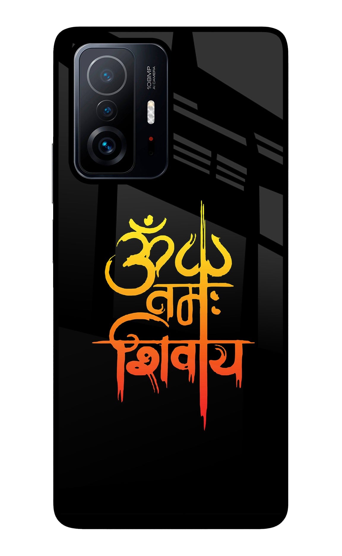 Om Namah Shivay Mi 11T Pro 5G Glass Case