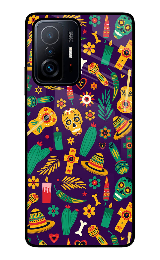 Mexican Artwork Mi 11T Pro 5G Glass Case