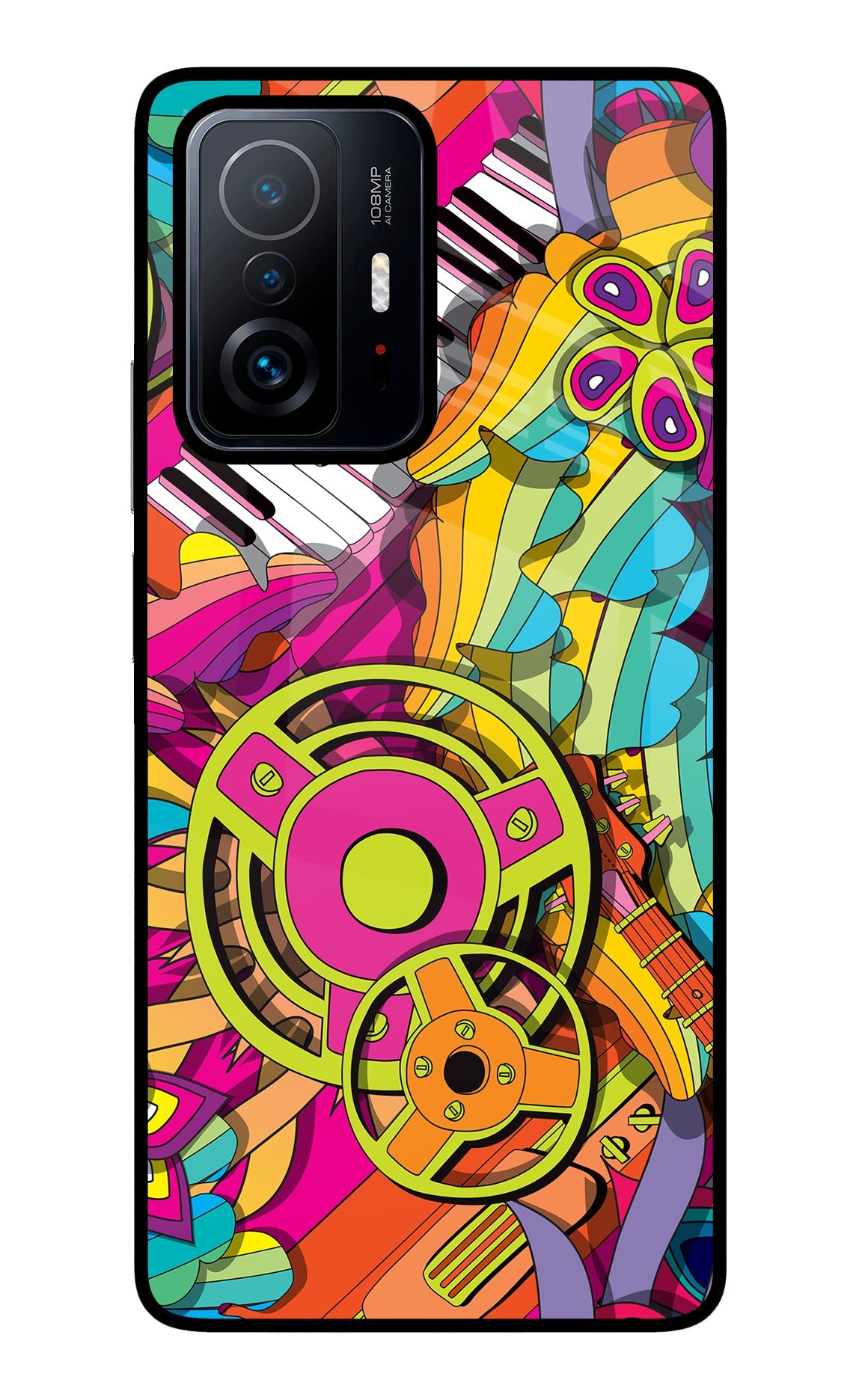 Music Doodle Mi 11T Pro 5G Back Cover