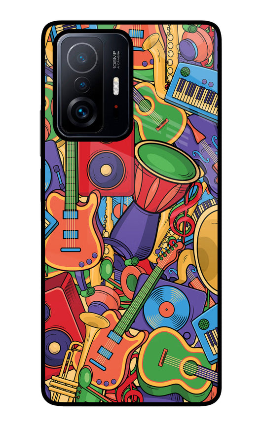 Music Instrument Doodle Mi 11T Pro 5G Glass Case