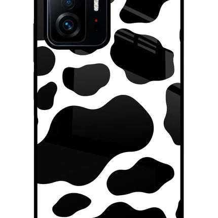 Cow Spots Mi 11T Pro 5G Glass Case