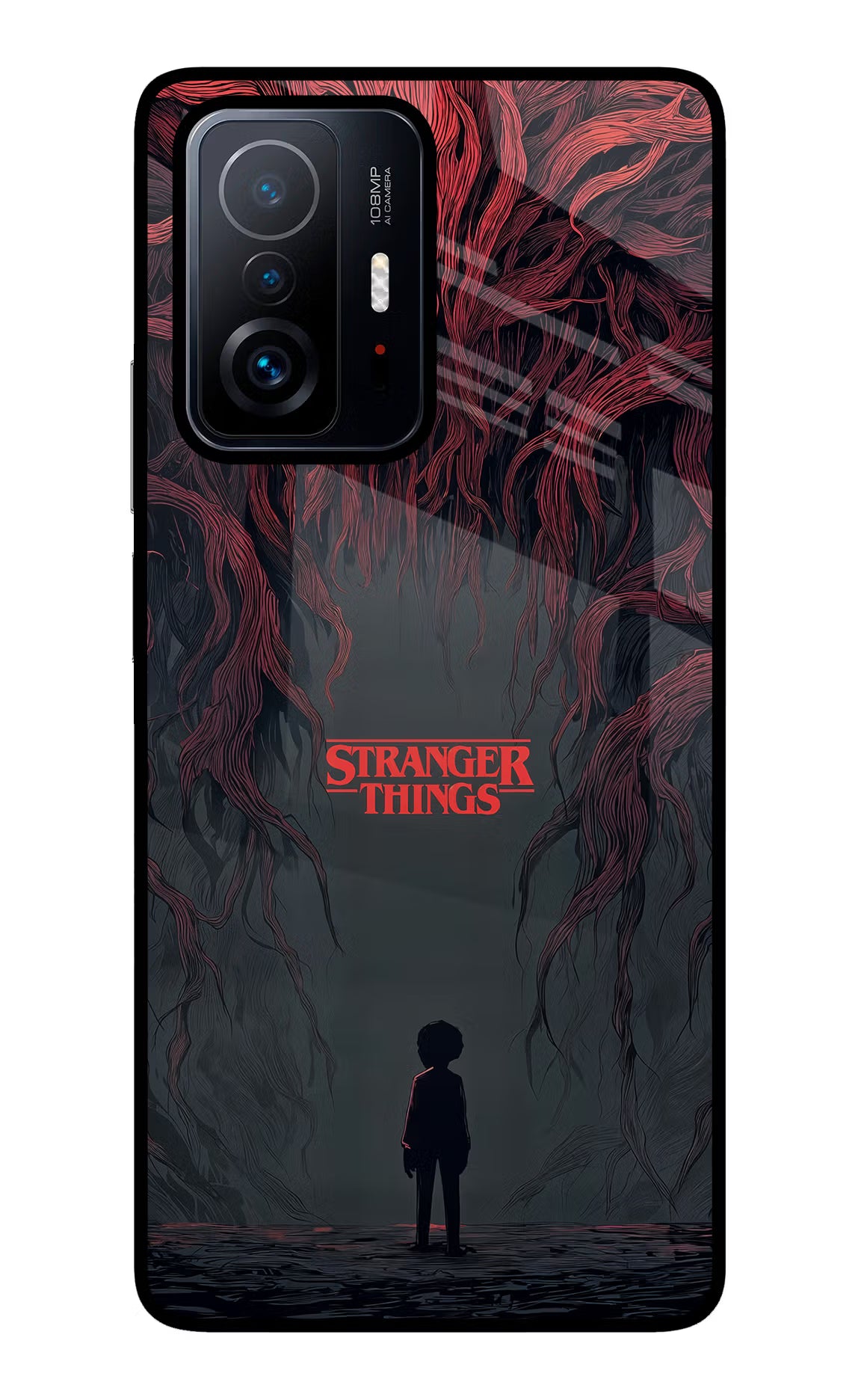 Ordinary Things Dark Side Mi 11T Pro 5G Glass Case Back Cover by Casekaro