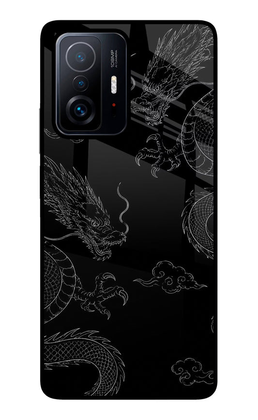 Twin Dragons Mi 11T Pro 5G Glass Case