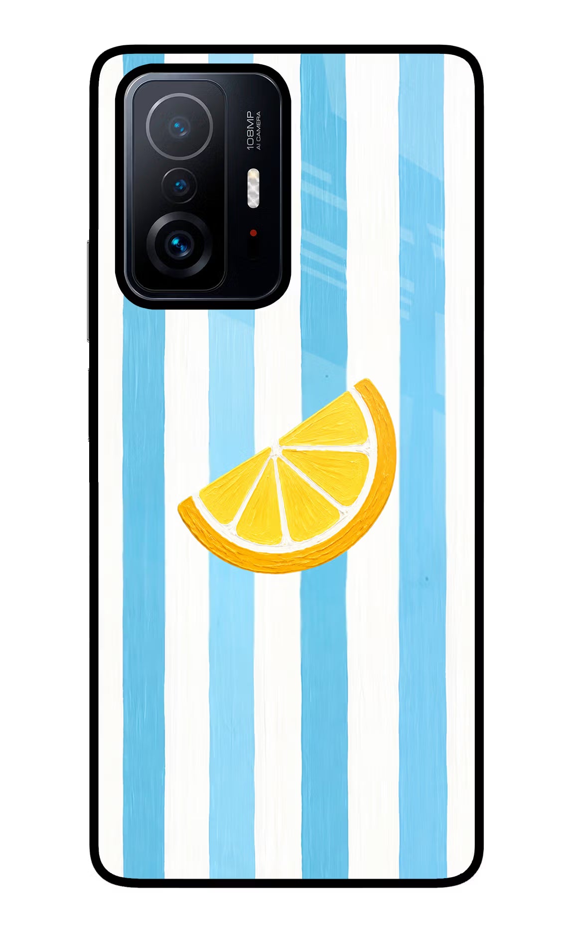 Summer Lemon Mi 11T Pro 5G Glass Case