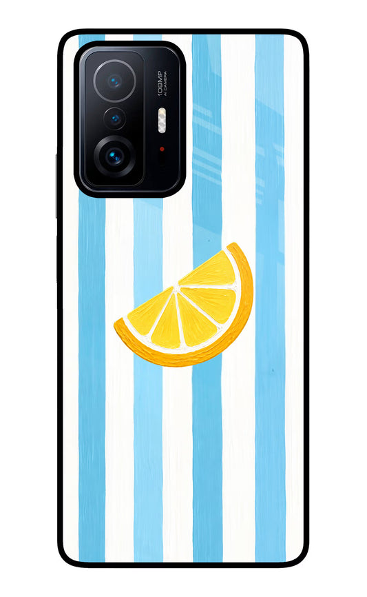 Summer Lemon Mi 11T Pro 5G Glass Case