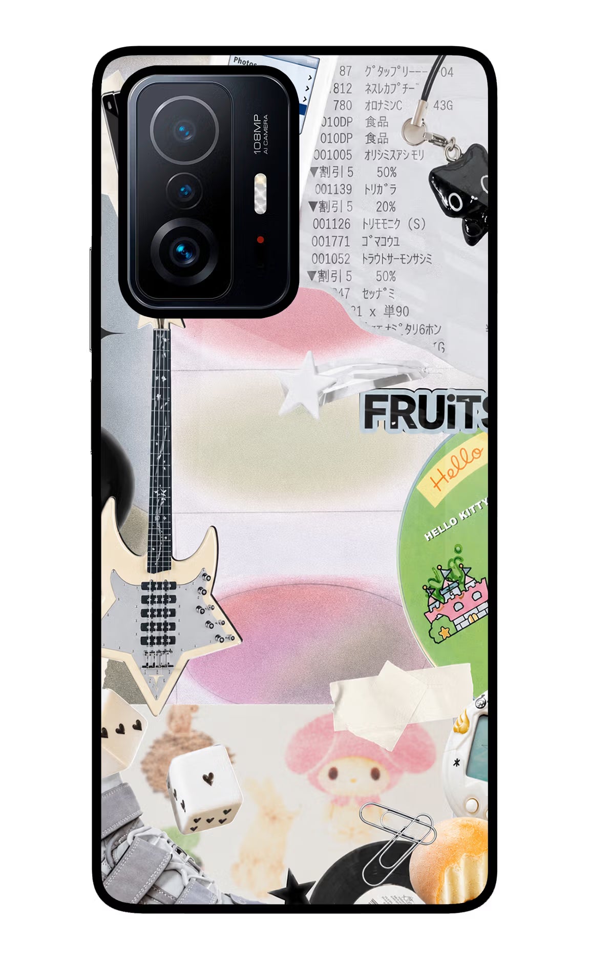 Softcore case Mi 11T Pro 5G Glass Case Back Cover by Casekaro