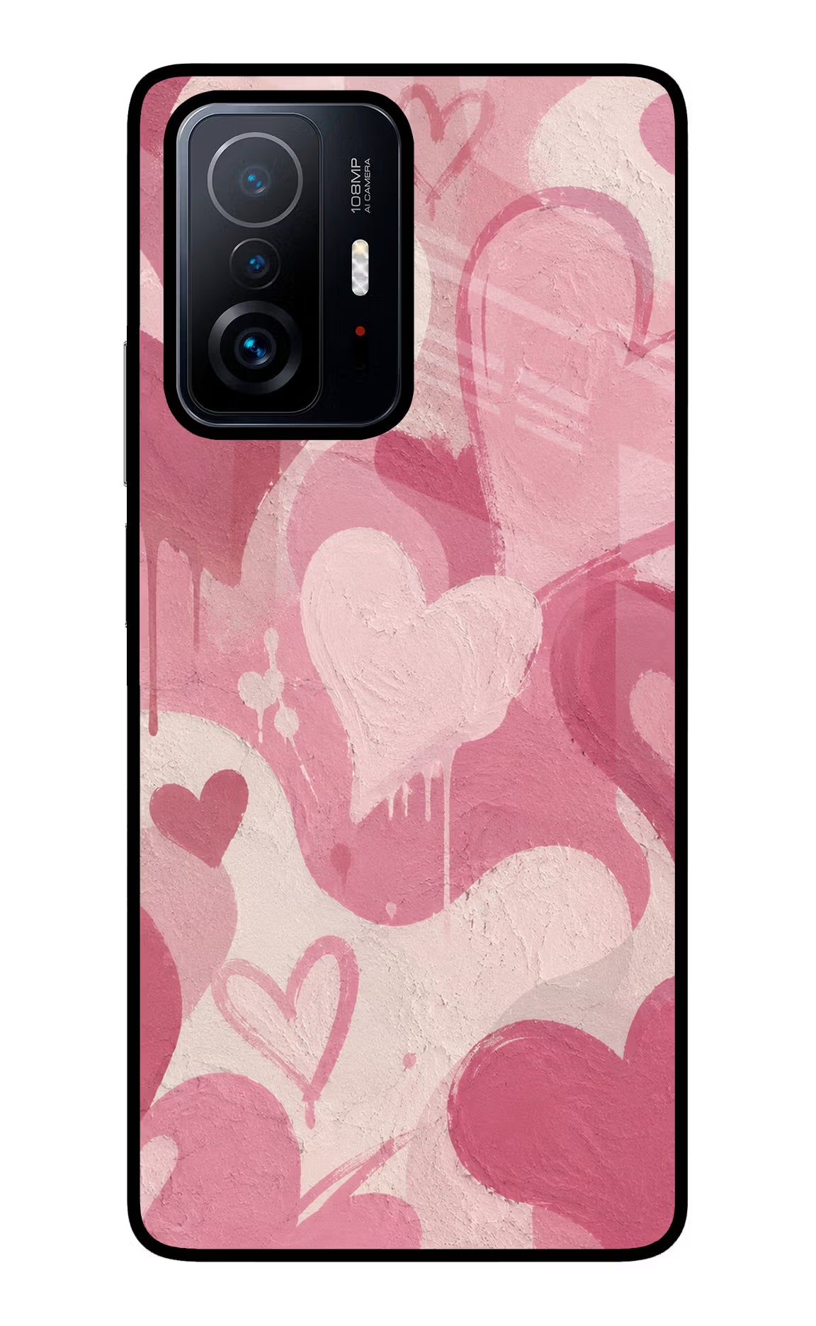 Hearty case Mi 11T Pro 5G Glass Case